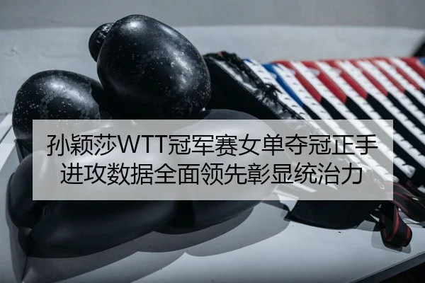 孙颖莎WTT冠军赛女单夺冠正手进攻数据全面领先彰显统治力